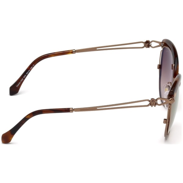 Roberto Cavalli RC1032 Casola Sunglasses 56 52G Dark Havana Brown Mirror 