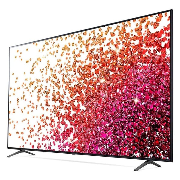LG NanoCell TV 75 Inch NANO75 Series Cinema Screen Design 4K Active HDR webOS Smart with ThinQ AI