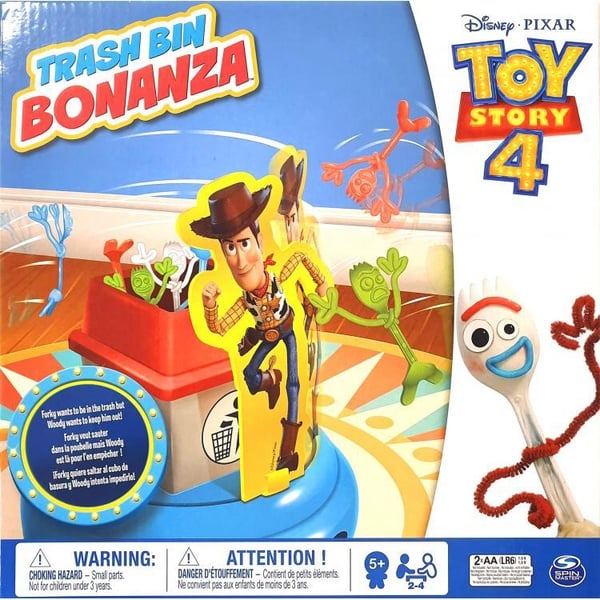 Spin Master Game Toy Story 4 Trash Bin Bonanza
