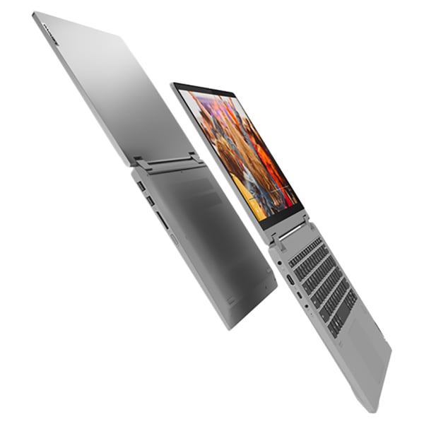 Lenovo Flex 5 82HU008DAX 2-in-1 Laptop - Ryzen 3 2.6GHz 4GB 128GB Win10 14inch FHD Grey Arabic/English Keyboard Lenovo Flex 5 82HU008DAX 2-in-1 Laptop - Ryzen 3 2.6GHz 4GB 128GB Win10 14inch FHD Grey Arabic/English Keyboard