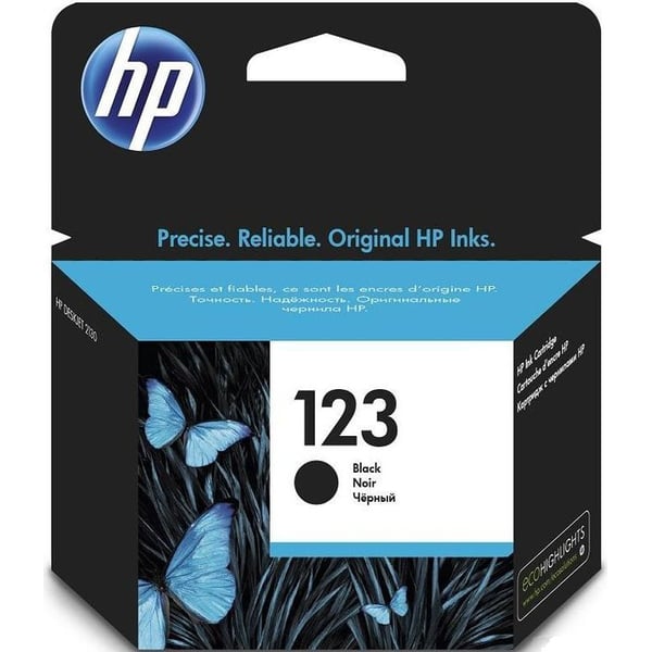 HP F6V17AE 123 Ink Cartridge Black HP F6V17AE 123 Ink Cartridge Black