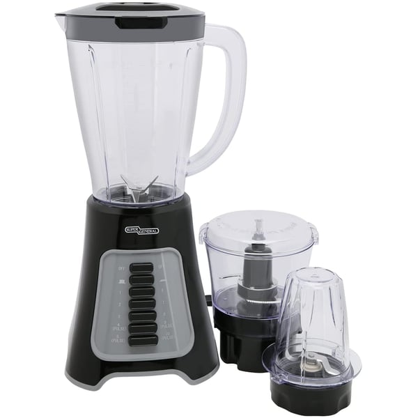 Super General 3-in-1 Blender Sgbg-40-d, Black
