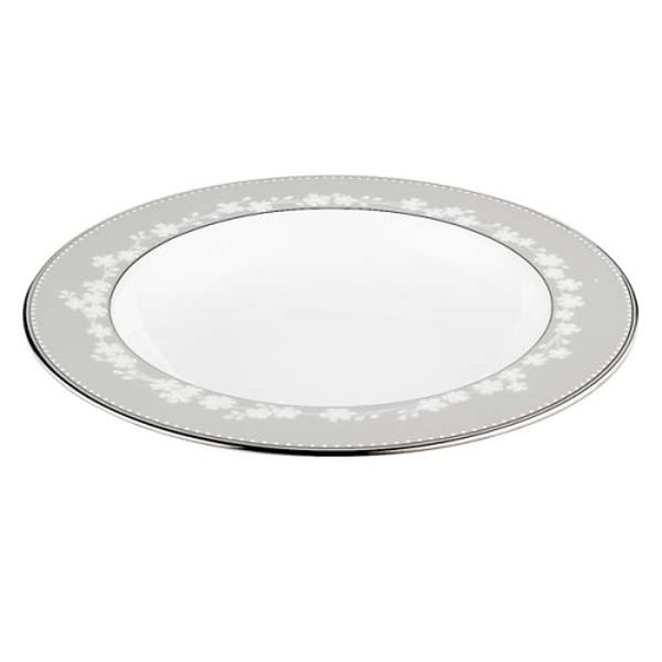 Lenox Bellina Bone China Platinum Banded Pasta Bowl/Rim Soup Lenox Bellina Bone China Platinum Banded Pasta Bowl/Rim Soup