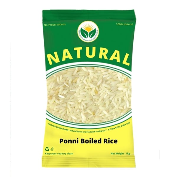 Natural Fresh Ponni Boiled Rice 10kg