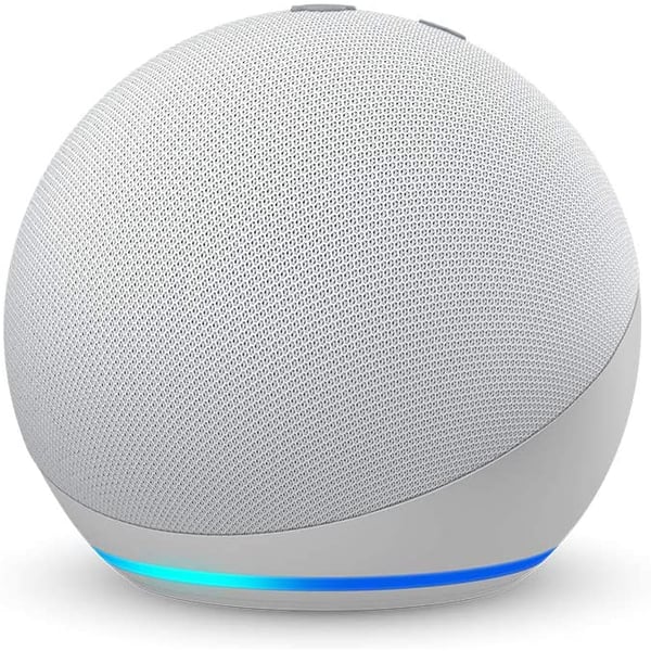 Amazon Echo Dot (4th Gen) Smart speaker with Alexa Glacier White (International Version)