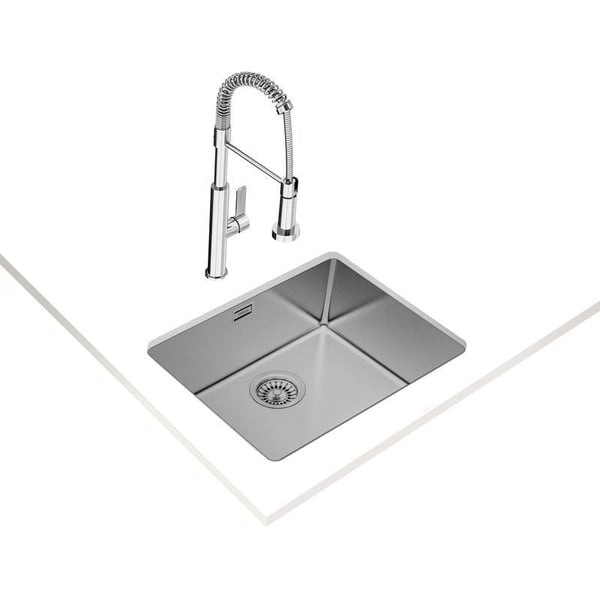 TEKA BE LINEA RS15 50.40 Undermount Stainless Steel Sink with one bowl