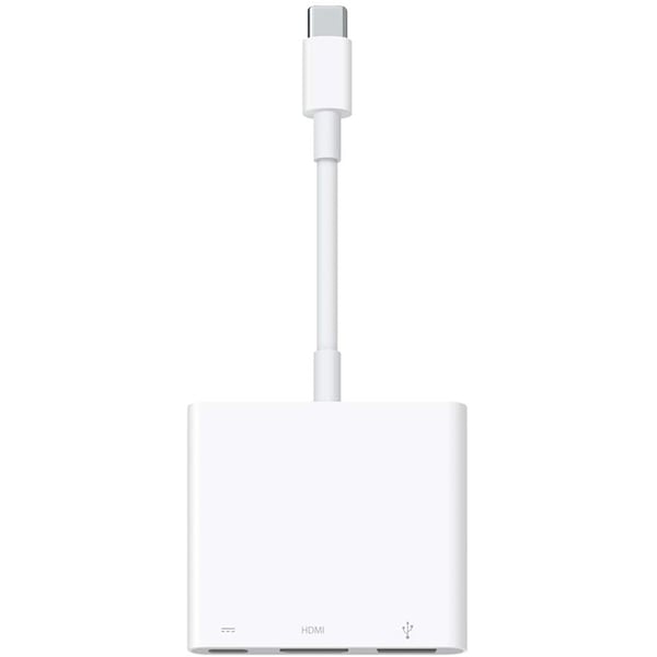 Apple USB-C Digital AV Multiport Adapter - White (MJ1K2AM/A)