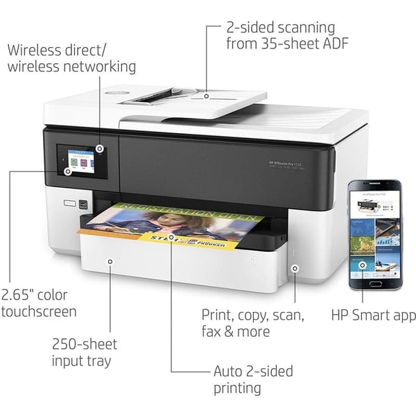 HP Officejet Pro 7720 4in1 Inkjet Printer