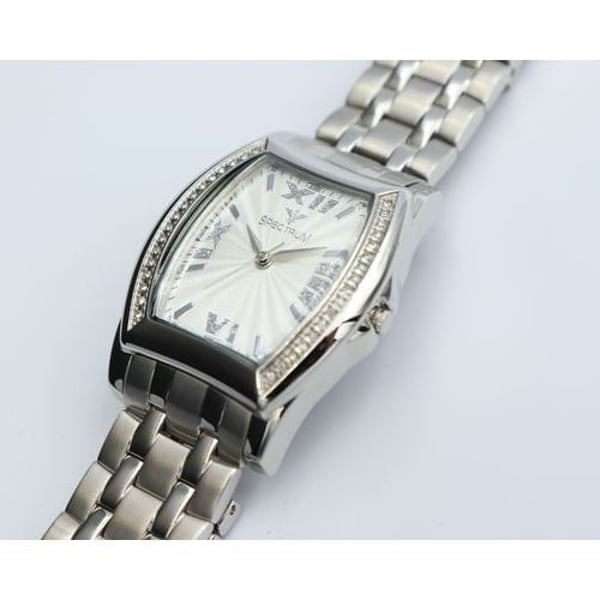 Spectrum Creative Stainless Steel Women's Silver Watch - S12483L-4 Spectrum Creative Stainless Steel Women's Silver Watch - S12483L-4