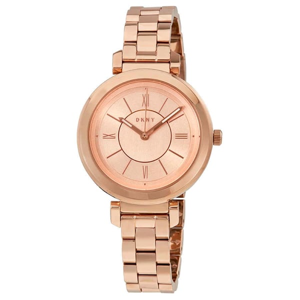 DKNY Ellington Rose Gold Stainless Steel Women Watch NY2584