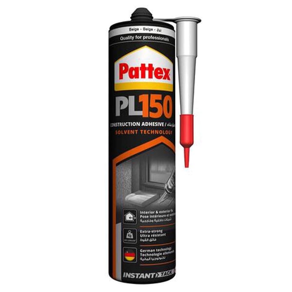 Pattex Construction Adhesive Pl 150 Beige - 380g Pattex Construction Adhesive Pl 150 Beige - 380g