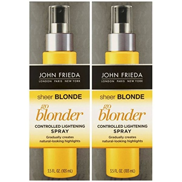 Buy John Frieda Sheer Blonde Go Blonder Controlled Lightening Spray,   Oz, 2 Pk Online in UAE | Sharaf DG
