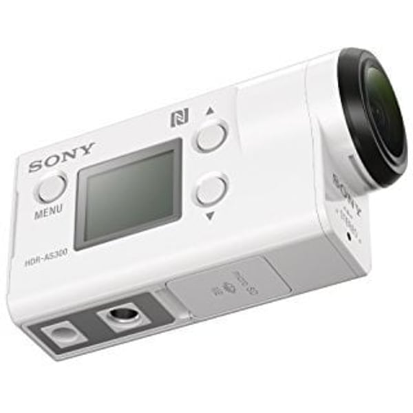 Sony HDRAS300R Action Camera White With Live View Remote Sony HDRAS300R Action Camera White With Live View Remote