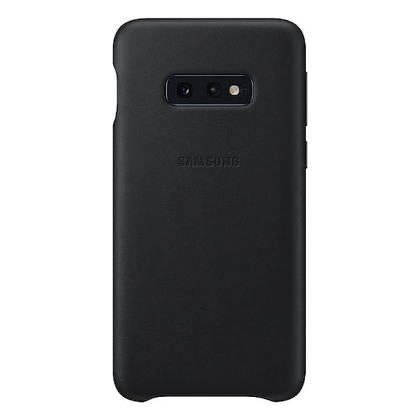 Samsung Leather Case Black For Galaxy S10e