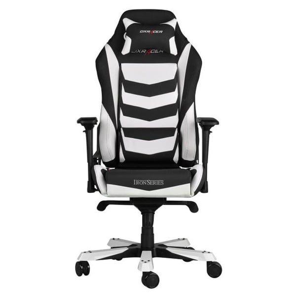 Dxracer GC-I166-NW-S2 Iron Series Gaming Chair - Black/White