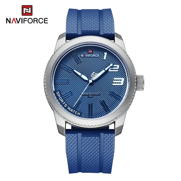 Naviforce NF9202L-BLUE-Grandel Men's Leather Watch Naviforce NF9202L-BLUE-Grandel Men's Leather Watch