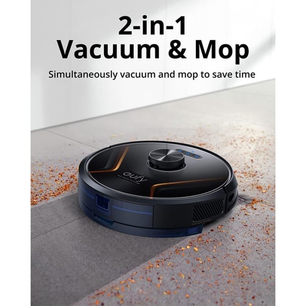 Eufy RoboVac X8 Hybrid Robotic Vacuum Cleaner Black T2261K11 Eufy RoboVac X8 Hybrid Robotic Vacuum Cleaner Black T2261K11
