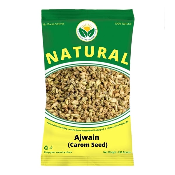 Buy Natural Ajwain/carom Seeds 500g Online in UAE Sharaf DG