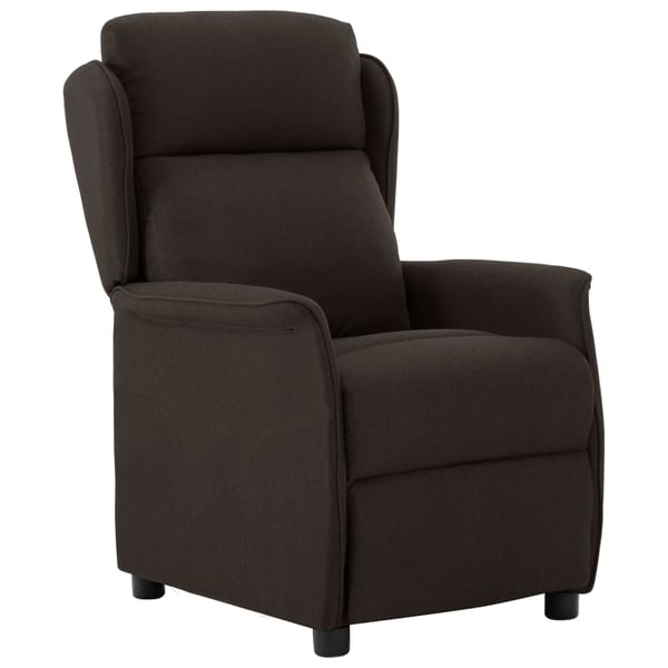 Dark brown outlet recliner