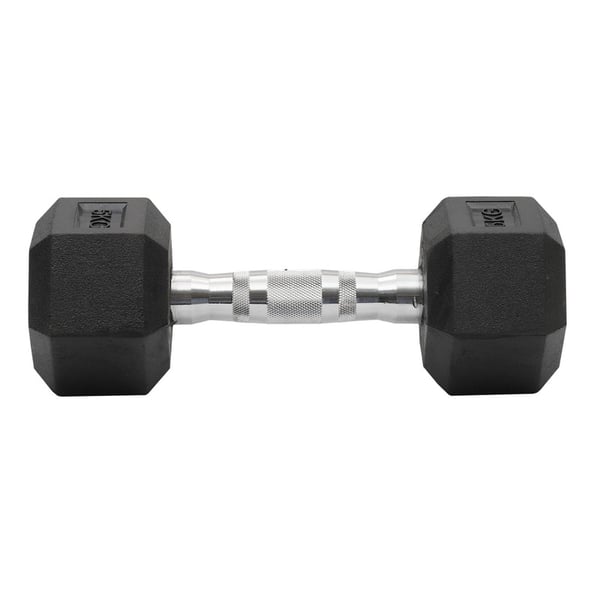 TA Sport Hex Dumbell 5kg Dh5221 Black