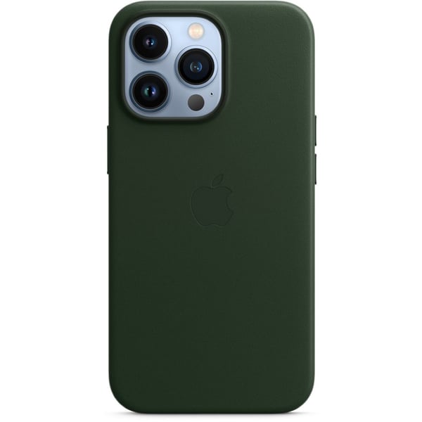 Apple Leather Case with MagSafe Sequoia Green iPhone 13 Pro