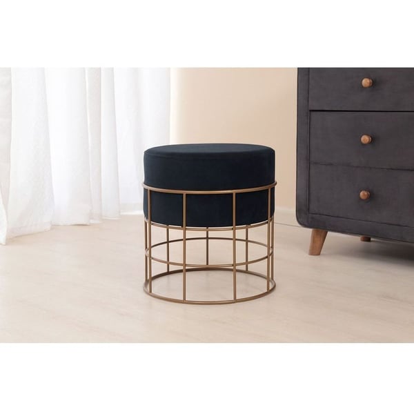 Pan Emirates Innerspace Round Ottoman 45 x 45 x 46cm