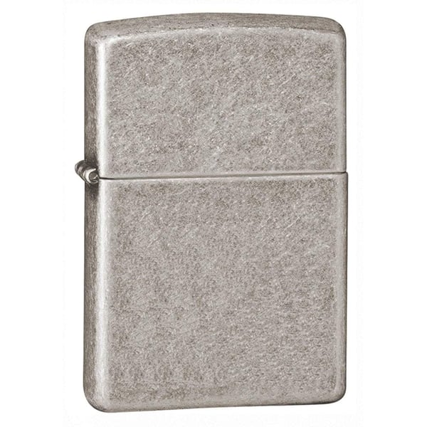 Zippo 28973 Armor Antique Silver Plate Windproof Lighter Zippo 28973 Armor Antique Silver Plate Windproof Lighter