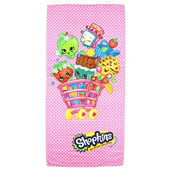 Buy Shopkins Beach Shopping Cart Towel Online in UAE | Sharaf DG