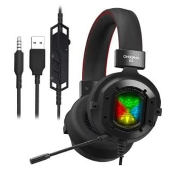 Onikuma K3 Stereo Gaming Headset For Xbox One Pc Ps4 Multicolour