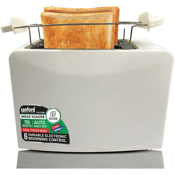 Sanford 2 Slice Bread Toaster SF5753BTBS Sanford 2 Slice Bread Toaster SF5753BTBS