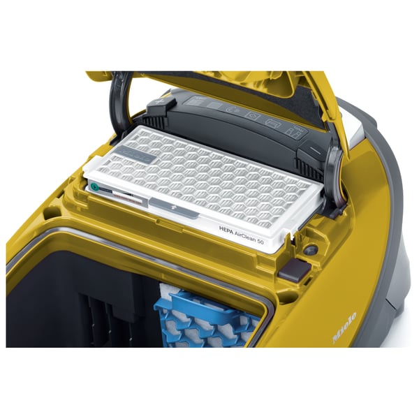 Miele Bagged Vacuum Cleaner Complete C3 Allergy Curry Yellow Miele Bagged Vacuum Cleaner Complete C3 Allergy Curry Yellow