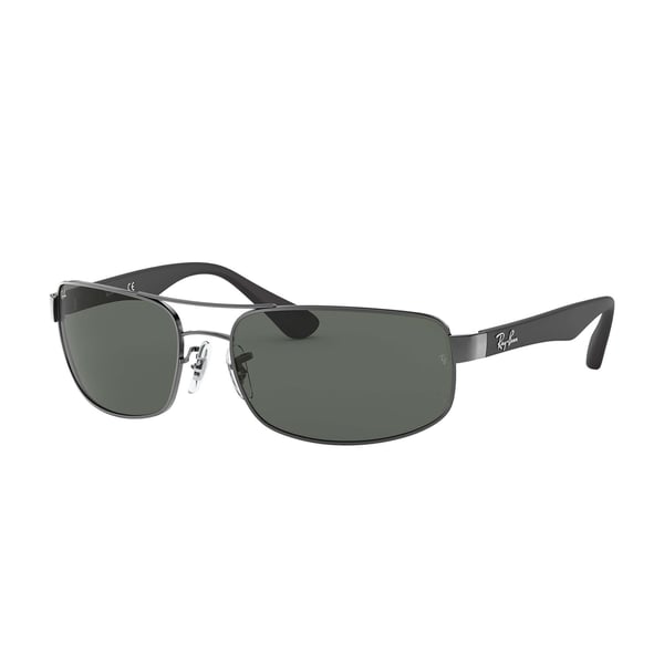 RayBan RB3445-004-61 Gunmetal Metal Men Sunglasses