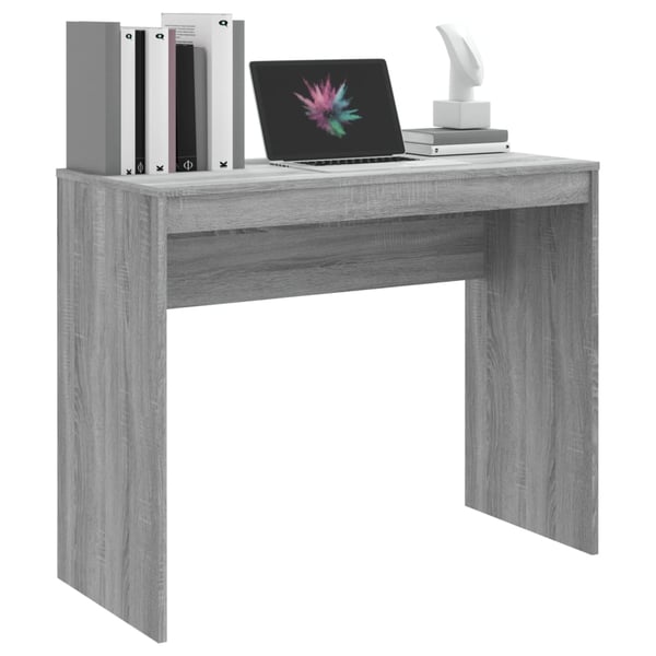 vidaXL Desk Grey Sonoma 90x40x72 cm Engineered Wood vidaXL Desk Grey Sonoma 90x40x72 cm Engineered Wood