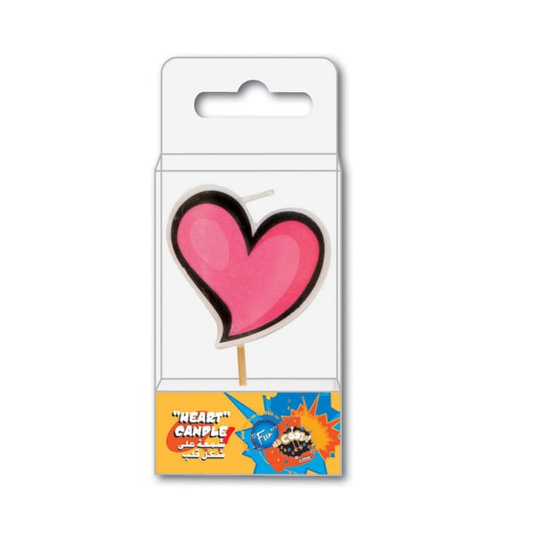 Buy Fun® Its Cool Birthday Candles Heart Online in UAE Sharaf DG