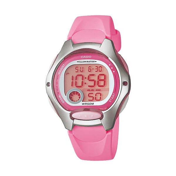 Casio Youth Pink Resin Women Watch LW-200-4BVDF Casio Youth Pink Resin Women Watch LW-200-4BVDF