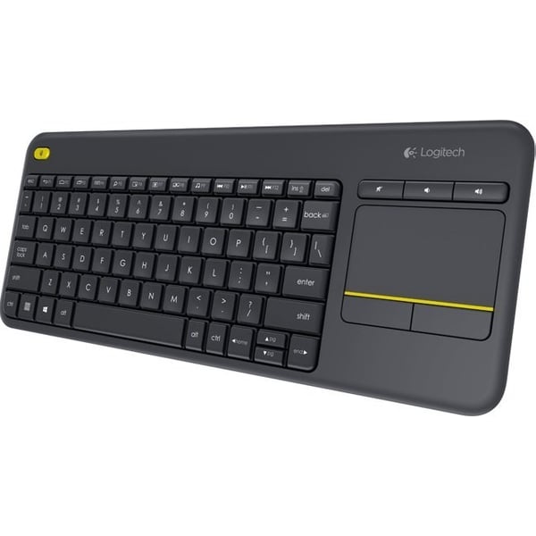 Logitech 920007153 K400 Plus Wireless Touch Keyboard Black Logitech 920007153 K400 Plus Wireless Touch Keyboard Black