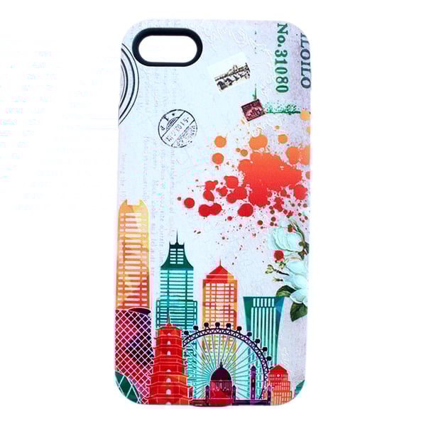 Theodor Coloring Towers Case Cover for iPhone SE Theodor Coloring Towers Case Cover for iPhone SE