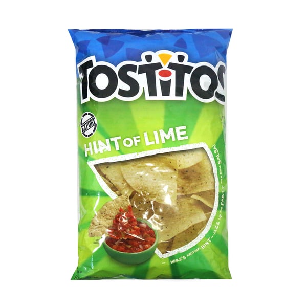 Tostitos Rstc Hint Of Lime 10oz.