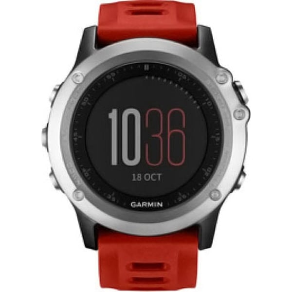 Buy Garmin 0100133816 Fenix 3 GPS Sport Watch Silver W Heart Rate Monitor Online in UAE Sharaf DG