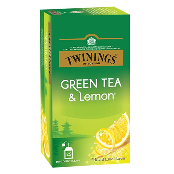 Twinings Green Tea & Lemon 25 X 2g