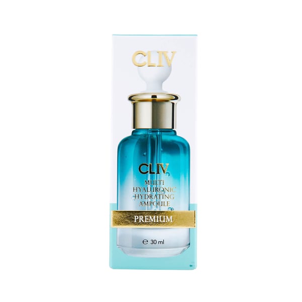 Cliv Multi Hyaluronic Hydrating Ampoule Face Serum 30ml