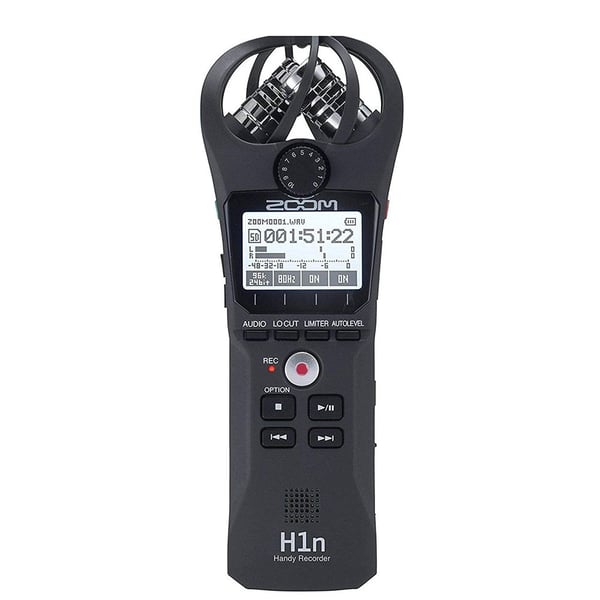 Zoom H1N H1N220GL Professional Stereo Handy Recorder Black