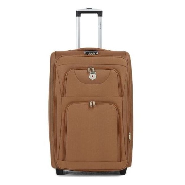 Senator EVA Trolley Luggage Bag Brown 20inch KH247-20_BRN