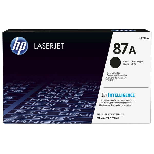 HP 87A CF287A Original Laserjet Toner Cartridge Black