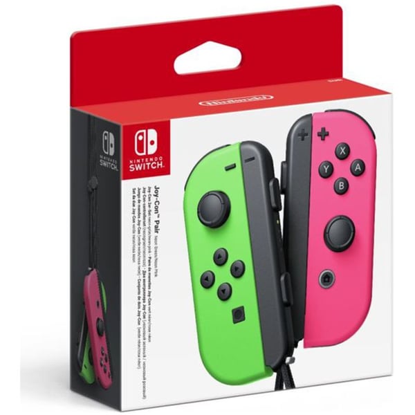 Nintendo Switch Joy-Con Pair Splatoon2 Green/Pink