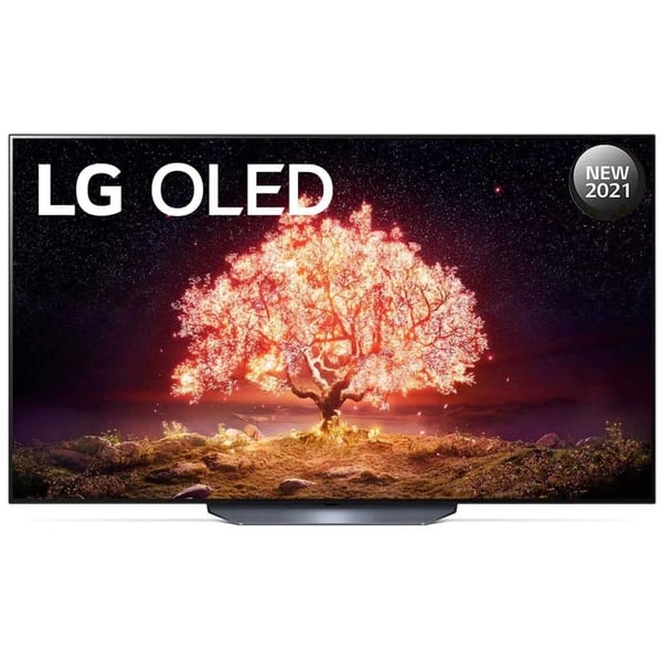 LG OLED 4K Smart TV, 55 Inch B1 Series Cinema Screen Design 4K Cinema HDR webOS Smart with ThinQ AI Pixel Dimming