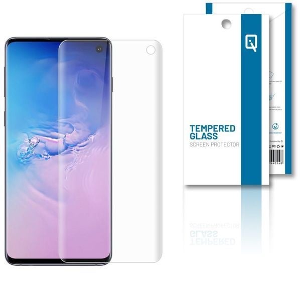 IQ Tempered Glass Screen Protector Transparent For Galaxy S10 Plus