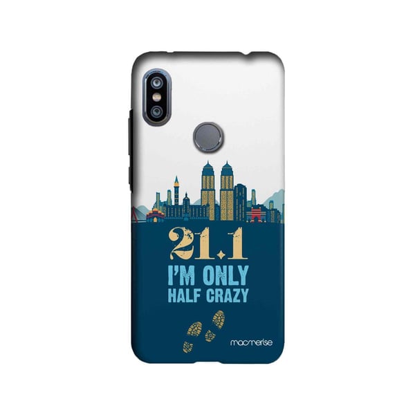Half Crazy - Sleek Case for Xiaomi Redmi Note 6 Pro