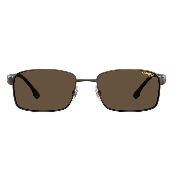 Carrera Rectanguler Brown Sunglasses For Men 8037/S VZHSP-58