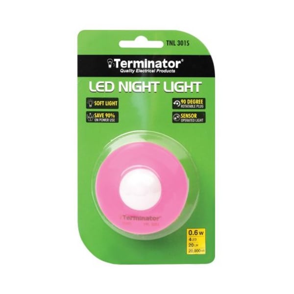 Terminator Led Night Light W/Sensor TNL 301S Terminator Led Night Light W/Sensor TNL 301S